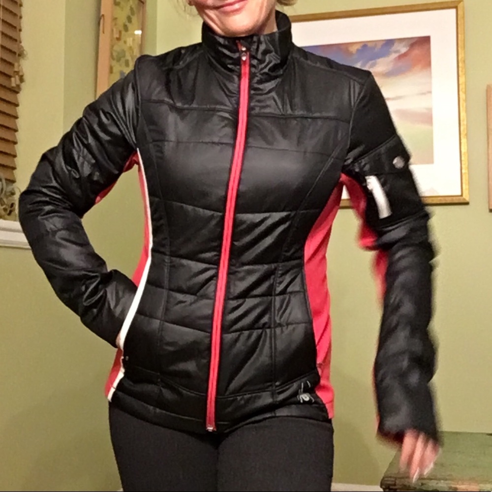 Spyder Moto style down jacket